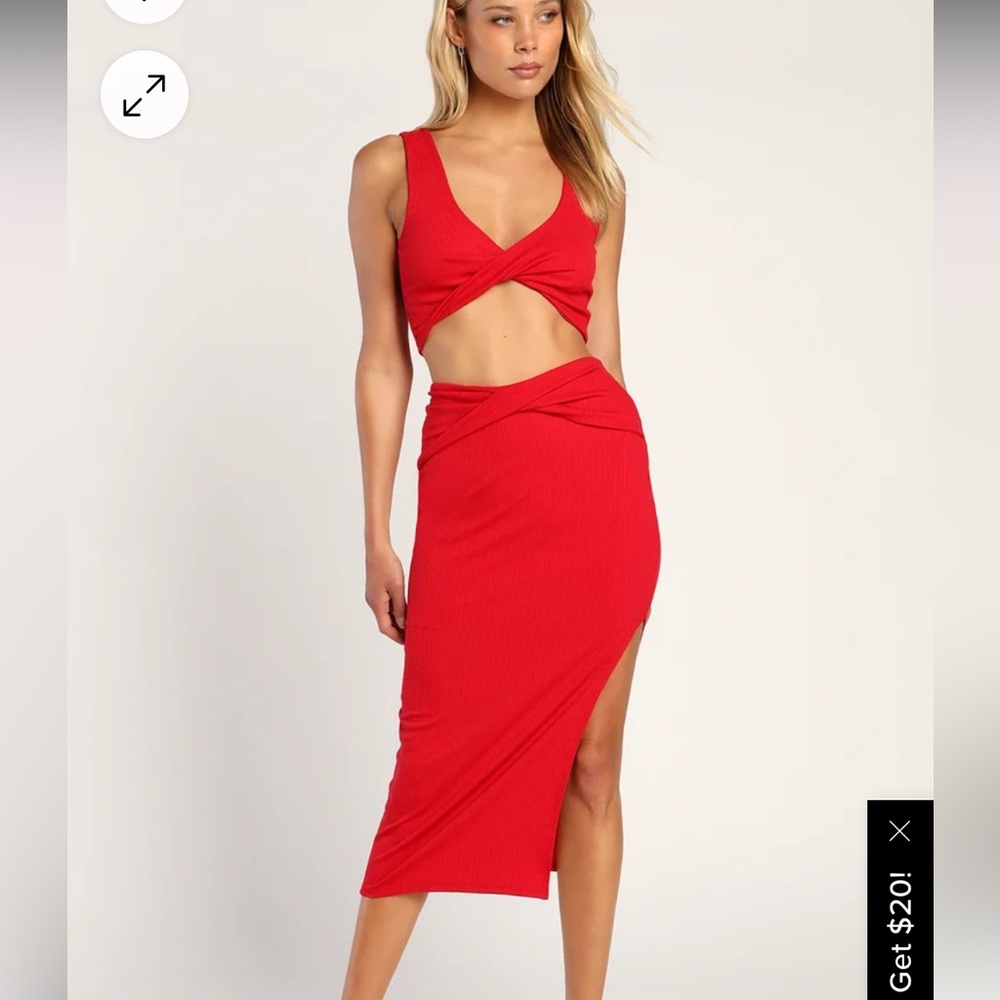 New Lulus Two Piece Set